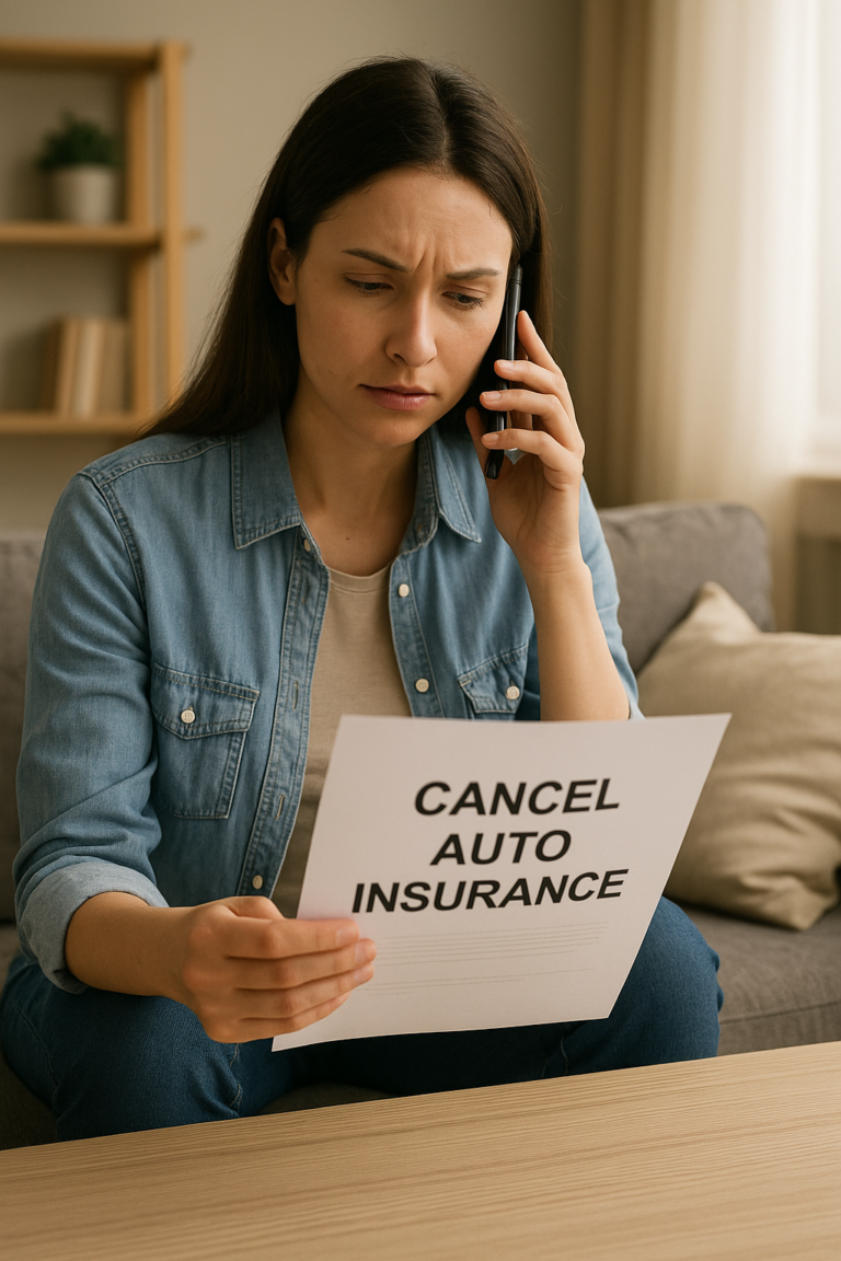 What Is The Process To Cancel My Auto Insurance?