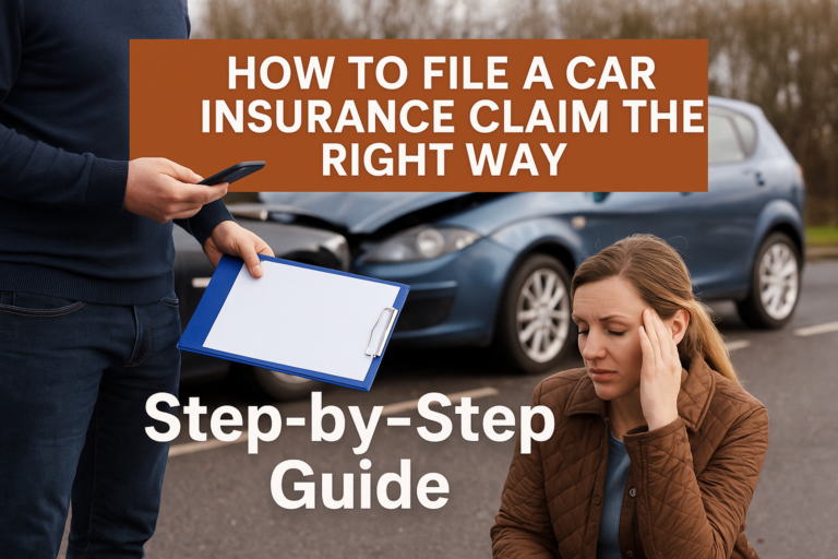 How to File a Car Insurance Claim the Right Way