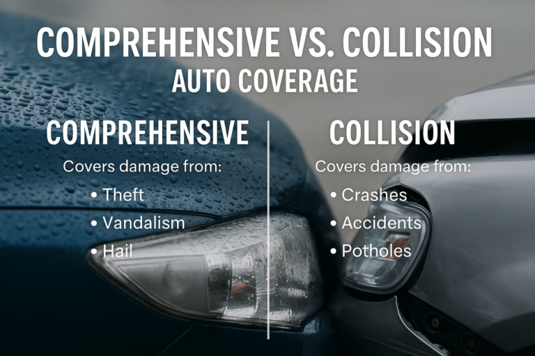 What’s the Difference Between Comprehensive and Collision Auto Coverage?