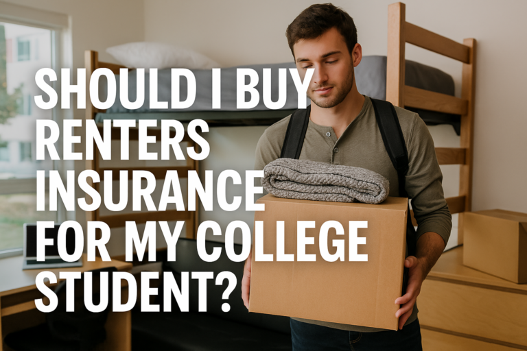 Should I Buy Renters Insurance For My College Student?