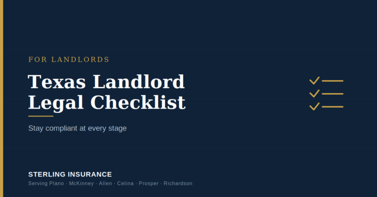 landlord legal checklist