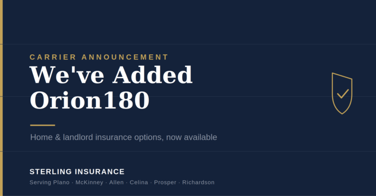 Orion180 home and landlord insurance